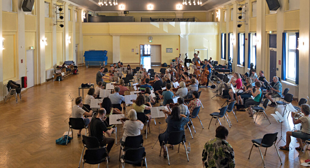 Probe, Philharmonischer Verein Frankfurt am Main